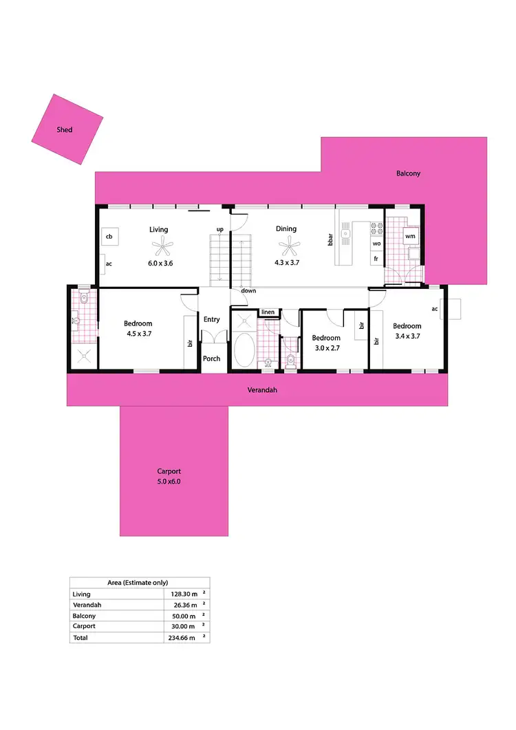 Floorplan of Homely house listing, 146 Upper Sturt Road, Glenalta SA 5052