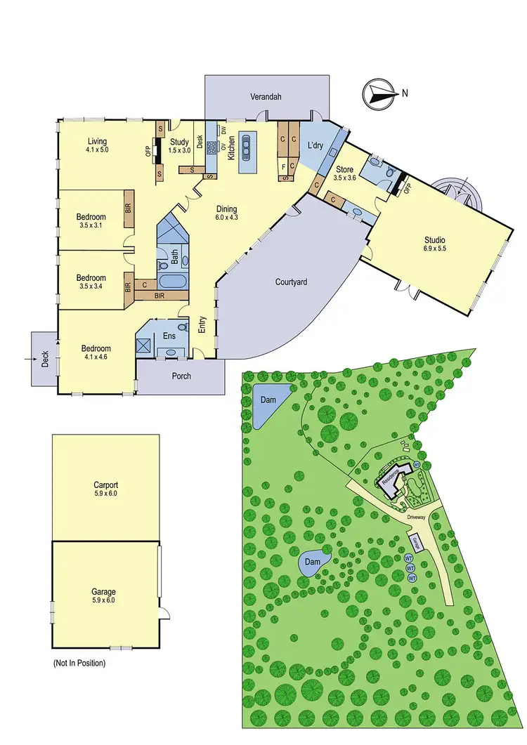 Floorplan of Homely house listing, 10 Skardons Road, Cottles Bridge VIC 3099