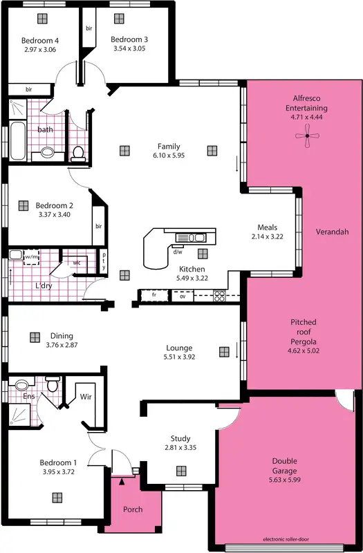 Floorplan of Homely house listing, 35 Hudson Avenue, Rostrevor SA 5073