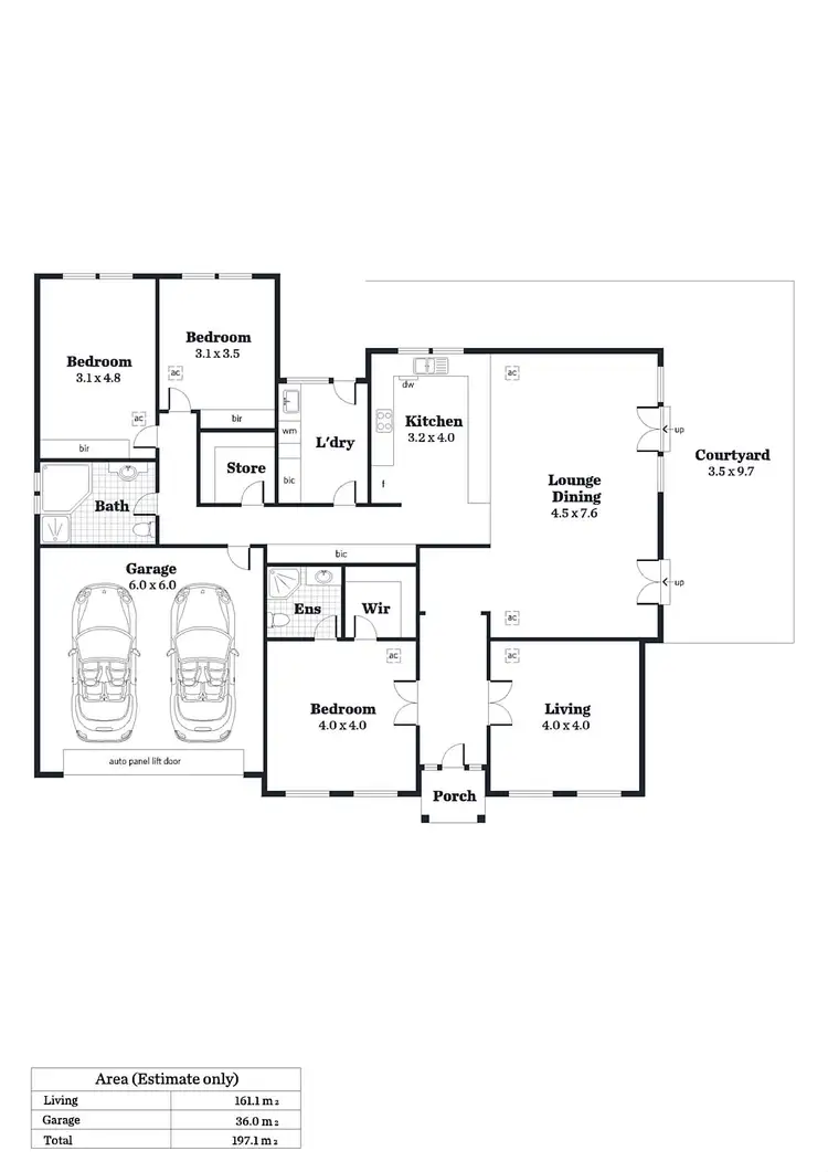 Floorplan of Homely house listing, 2A Durant Avenue, Rostrevor SA 5073