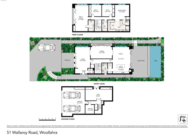 Floorplan of Homely house listing, 51 Wallaroy Road, Woollahra NSW 2025