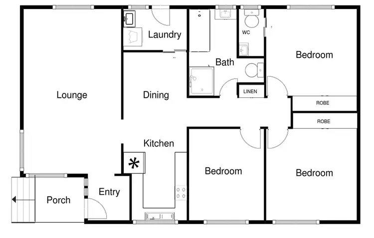 Floorplan of Homely house listing, 141 Burrinjuck Crescent, Duffy ACT 2611