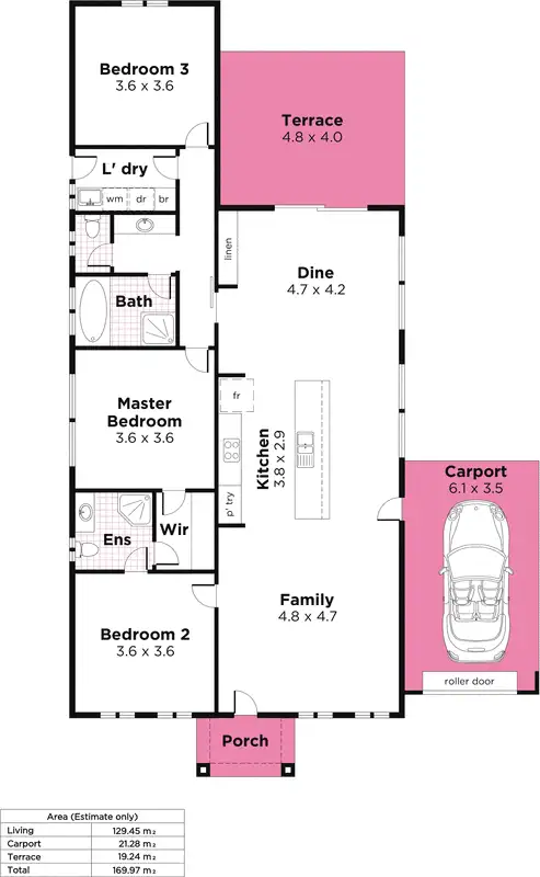 Floorplan of Homely house listing, 28 Thomas Street, New Town SA 5554