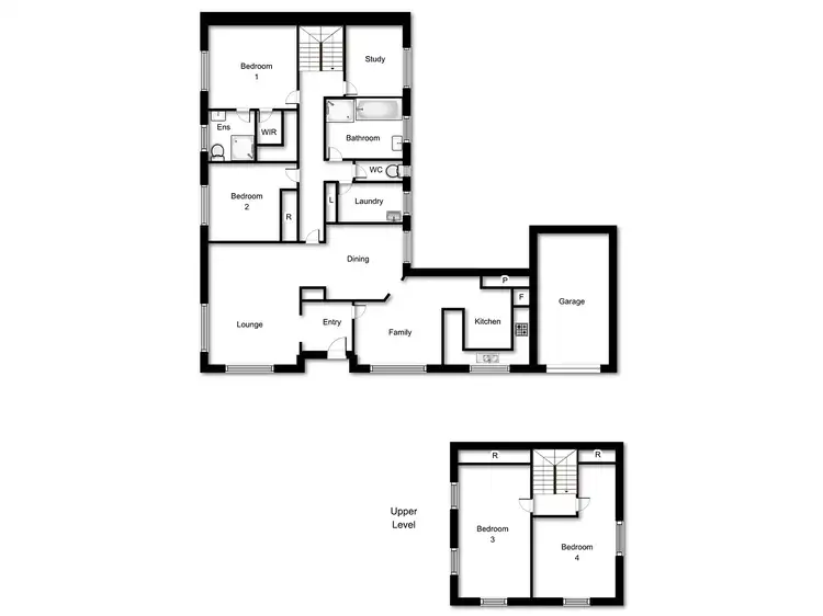 Floorplan of Homely house listing, 8 Bainbridge Close, Chisholm ACT 2905