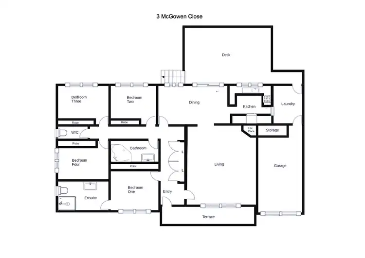 Floorplan of Homely house listing, 3 McGowen Close, Spence ACT 2615
