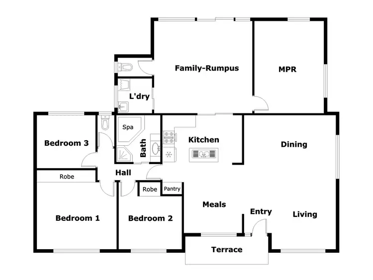 Floorplan of Homely house listing, 12 Beaurepaire Crescent, Holt ACT 2615
