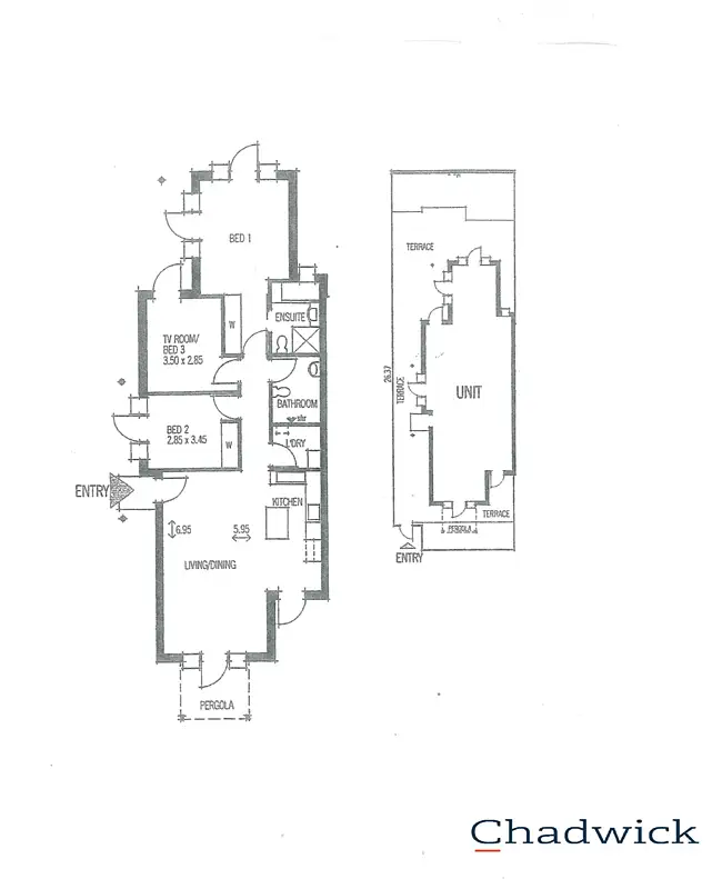 Floorplan of Homely villa listing, 1/317-319 Mona Vale Road, St Ives NSW 2075