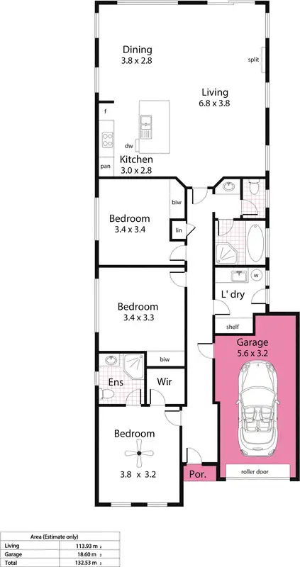 Floorplan of Homely house listing, 27 Brecon Street, Windsor Gardens SA 5087