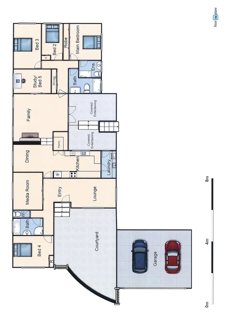 Floorplan of Homely house listing, 4 Shepherd Street, Pearce ACT 2607