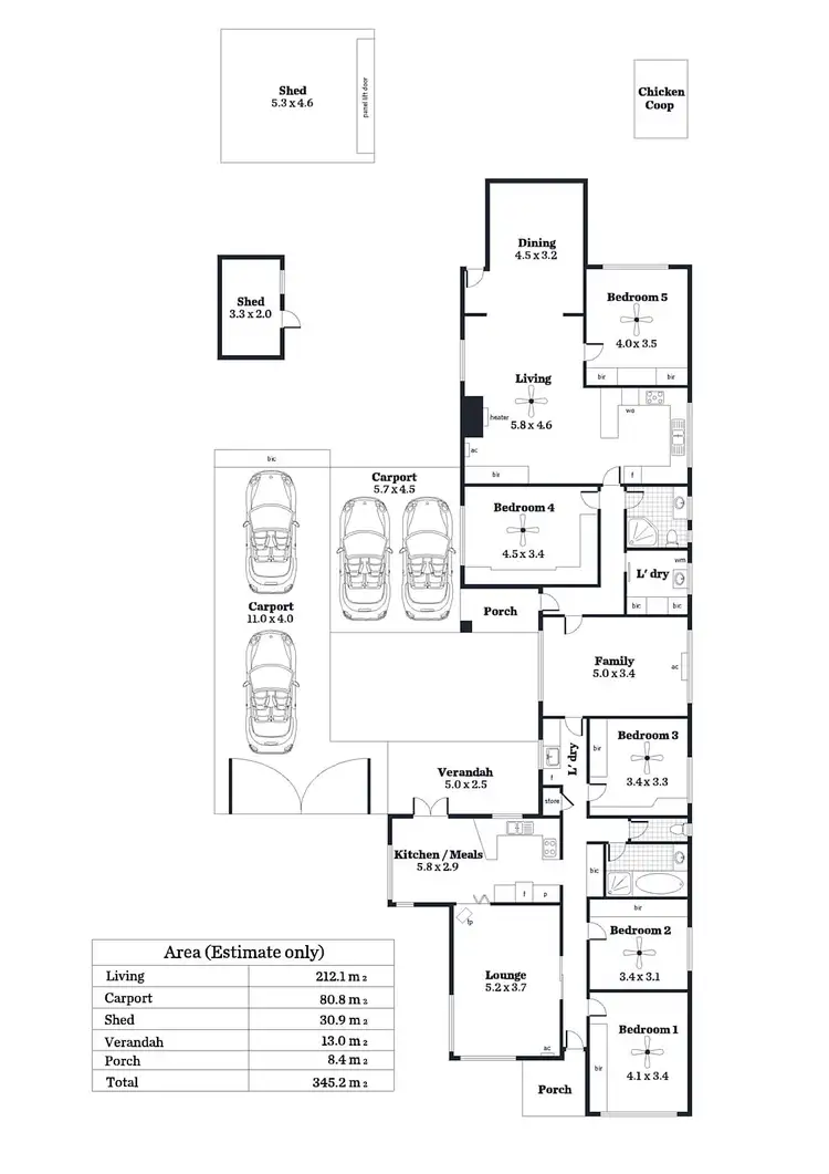 Floorplan of Homely house listing, 35 Murray Street, Lower Mitcham SA 5062