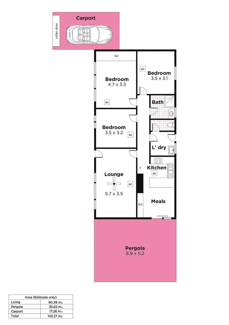 Floorplan of Homely house listing, 6 Chester Street, Lockleys SA 5032