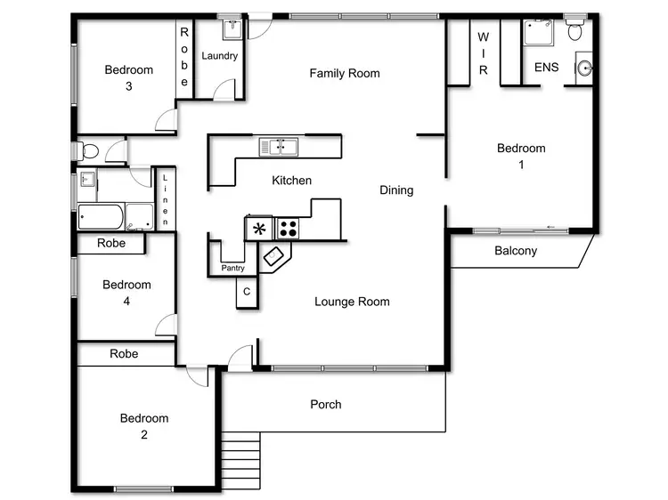 Floorplan of Homely house listing, 15 Laura Place, Karabar NSW 2620