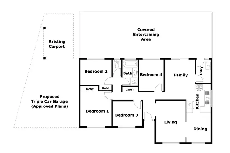 Floorplan of Homely house listing, 60 Werriwa Crescent, Isabella Plains ACT 2905
