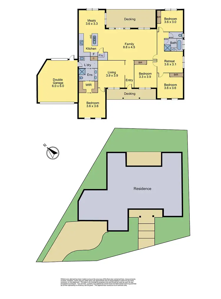 Floorplan of Homely house listing, 3 Jordan Court, Doreen VIC 3754