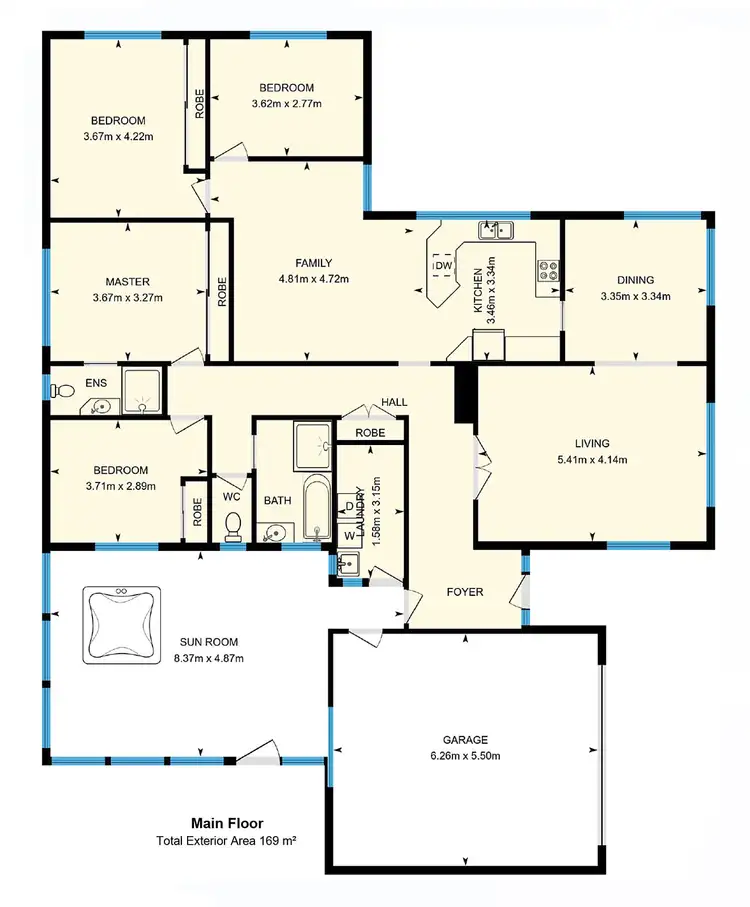 Floorplan of Homely house listing, 24 Dalley Crescent, Latham ACT 2615