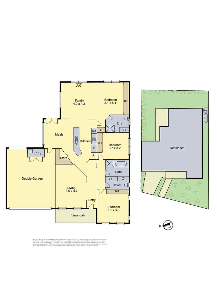 Floorplan of Homely house listing, 3 Shorthorn Crescent, Doreen VIC 3754