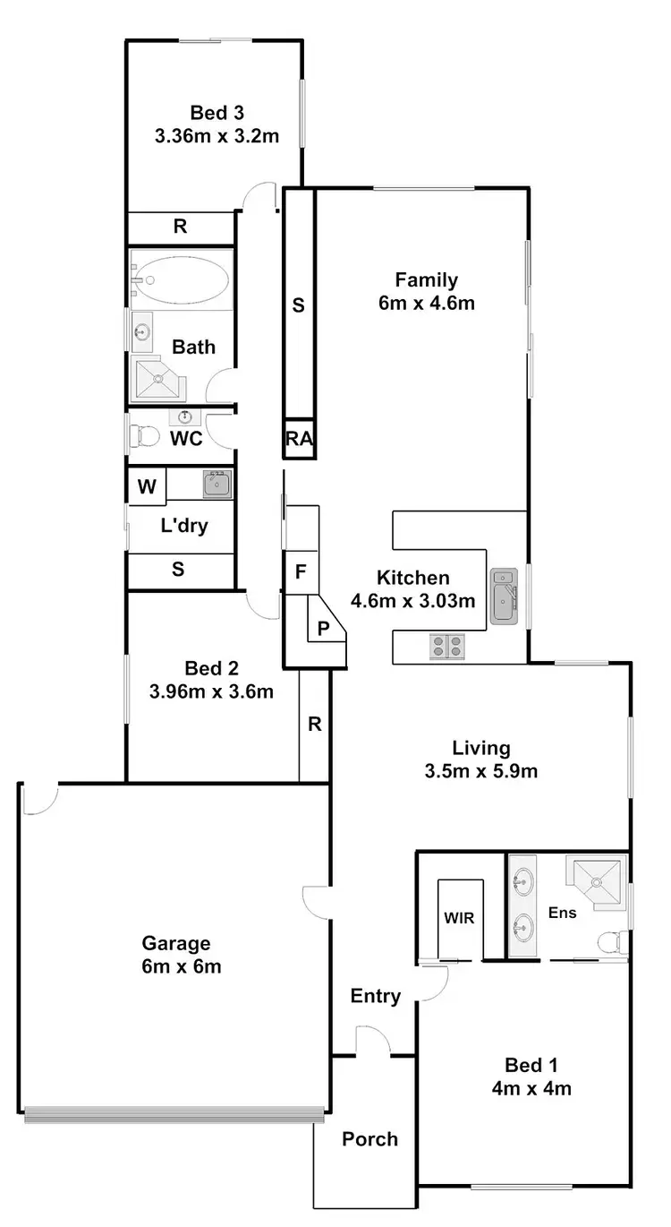 Floorplan of Homely house listing, 8 Jimmy Clements Crescent, Bonner ACT 2914