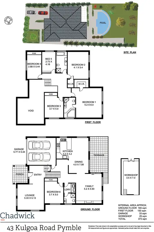 Floorplan of Homely house listing, 43 Kulgoa Road, Pymble NSW 2073