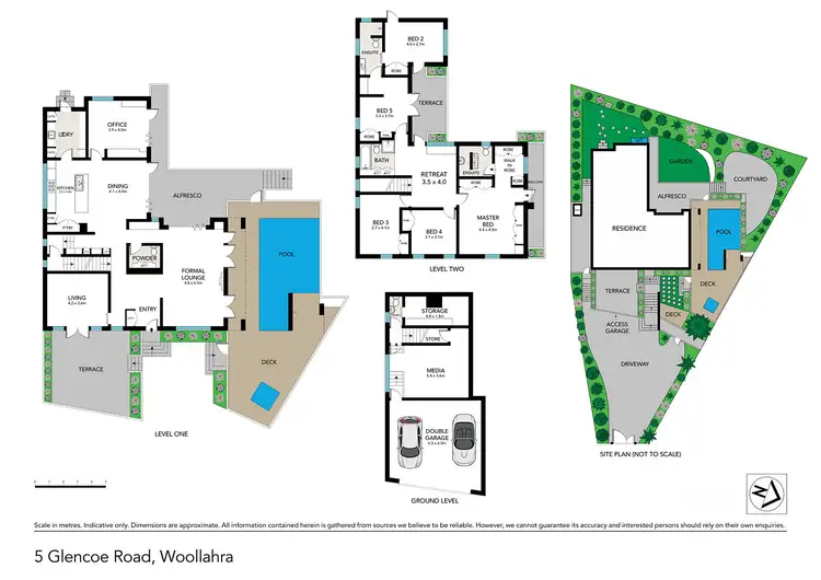 Floorplan of Homely house listing, 5 Glencoe Road, Woollahra NSW 2025