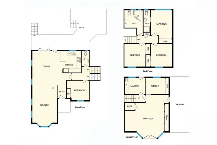 Floorplan of Homely house listing, 77 Darwinia Terrace, Rivett ACT 2611