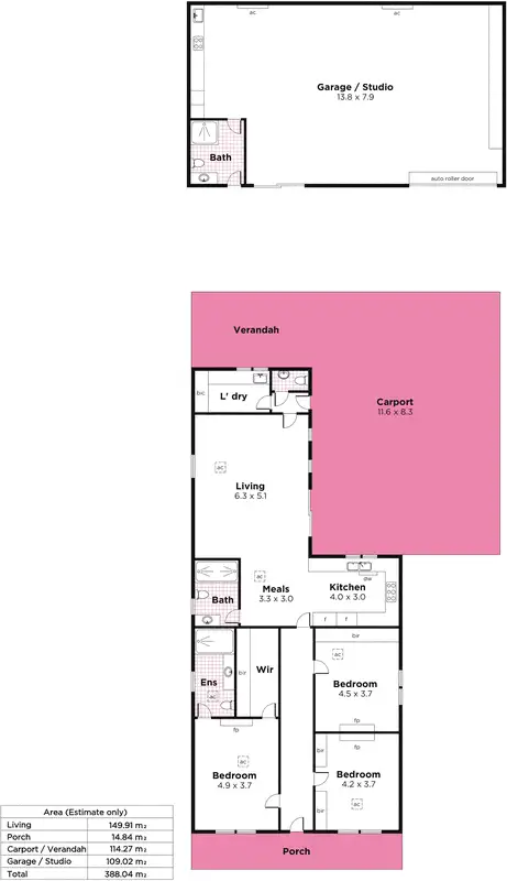 Floorplan of Homely house listing, 278 Magill Road, Beulah Park SA 5067