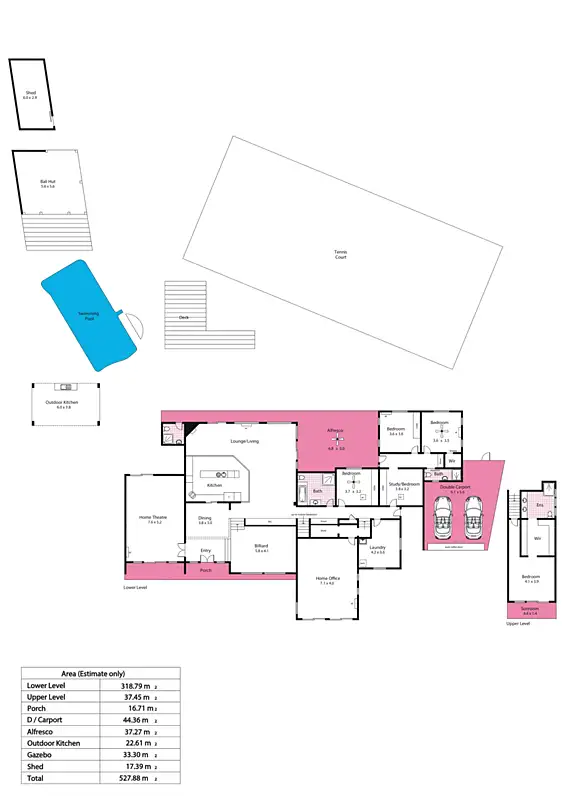 Floorplan of Homely house listing, 18 Harvey Crescent, Salisbury Heights SA 5109