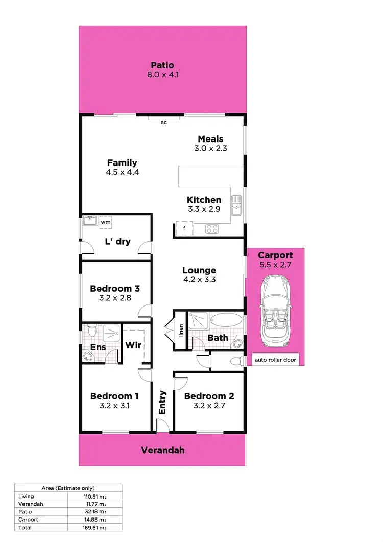 Floorplan of Homely house listing, 28A Hampden Road, Mount Barker SA 5251