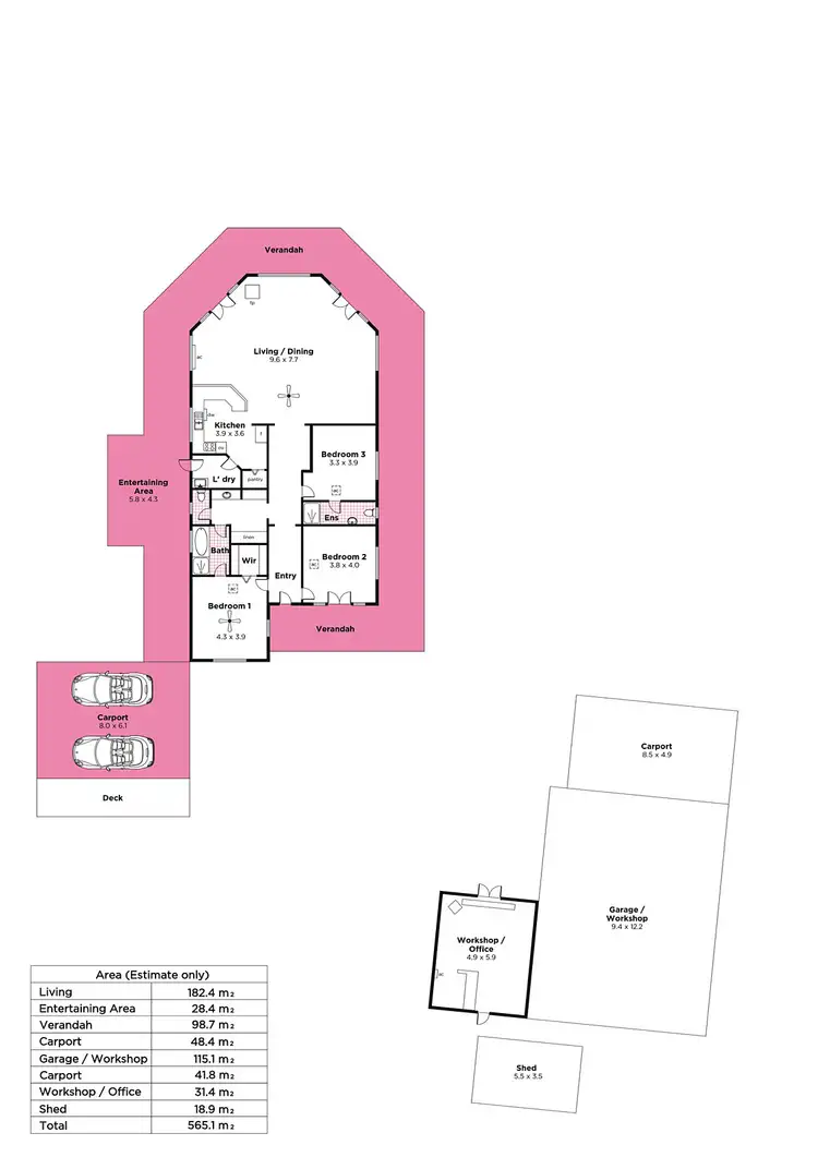 Floorplan of Homely house listing, 15 Smokes Hill Road, Summertown SA 5141