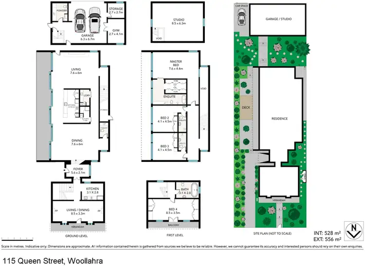 Floorplan of Homely house listing, 115 Queen Street, Woollahra NSW 2025