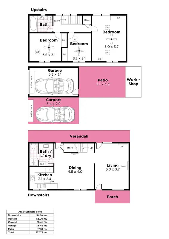 Floorplan of Homely house listing, 13 Eagle Court, Semaphore Park SA 5019
