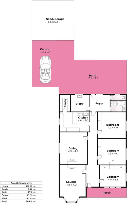 Floorplan of Homely house listing, 75 Penzance Street, Glenelg South SA 5045