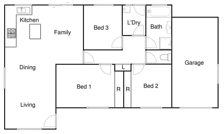 Floorplan of Homely townhouse listing, 5/26 Christmas  Street, Theodore ACT 2905