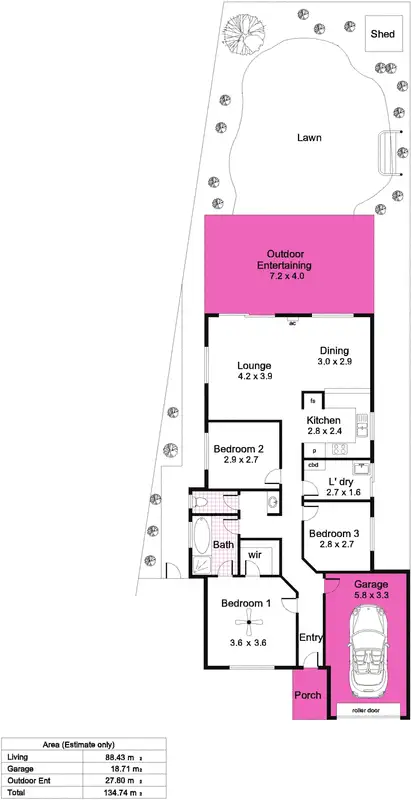 Floorplan of Homely house listing, 16a Torquay Road, Sturt SA 5047