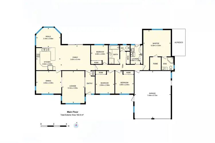 Floorplan of Homely house listing, 12 Gangele Street, Ngunnawal ACT 2913