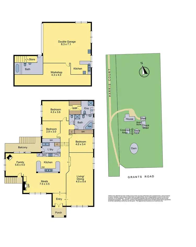 Floorplan of Homely house listing, 351 Grants Road, Eden Park VIC 3757