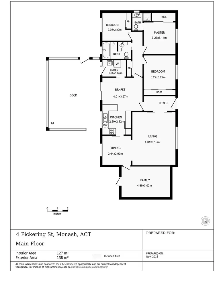 Floorplan of Homely house listing, 4 Pickering Street, Monash ACT 2904