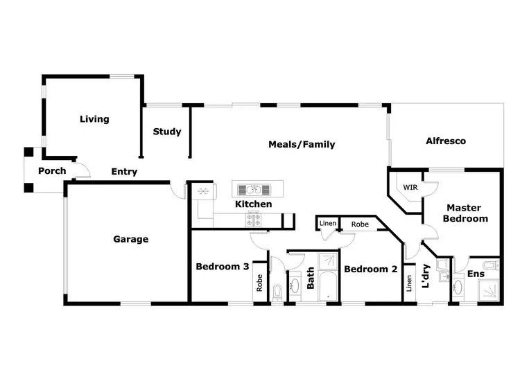 Floorplan of Homely house listing, 12 Mollie Dyer Street, Bonner ACT 2914