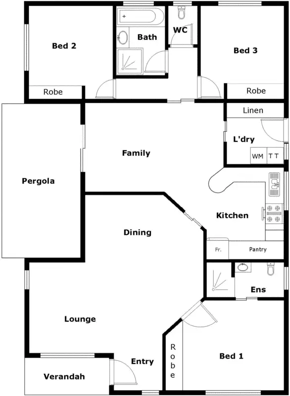 Floorplan of Homely house listing, 20 Tom Roberts Avenue, Conder ACT 2906