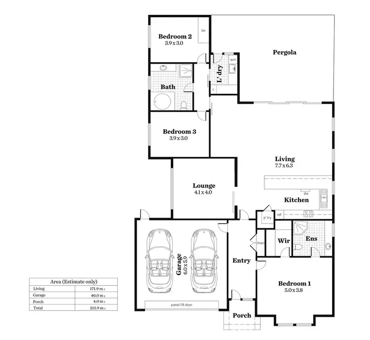 Floorplan of Homely house listing, 23A Eton Road, Somerton Park SA 5044