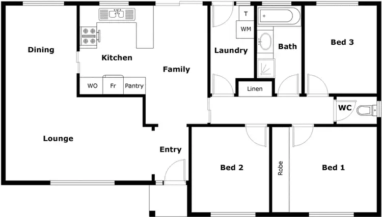 Floorplan of Homely house listing, 89 Chippindall Circuit, Theodore ACT 2905