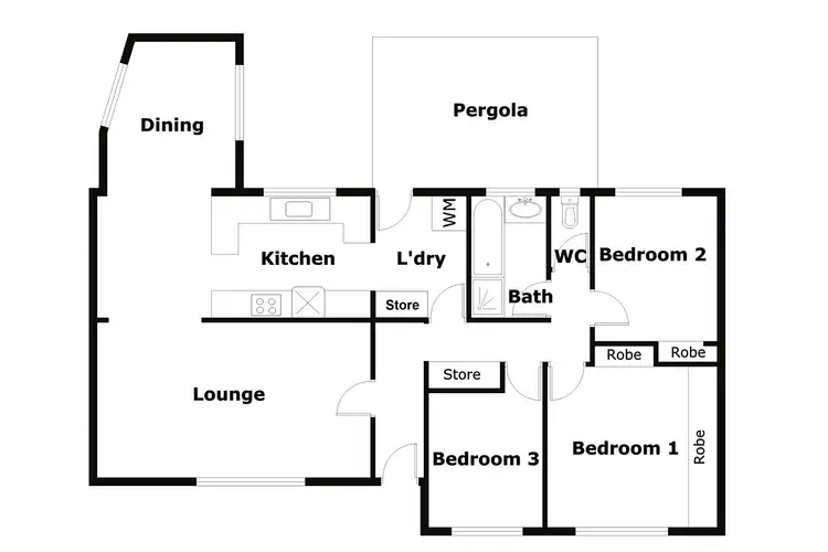 Floorplan of Homely house listing, 17 McIntosh Street, Scullin ACT 2614