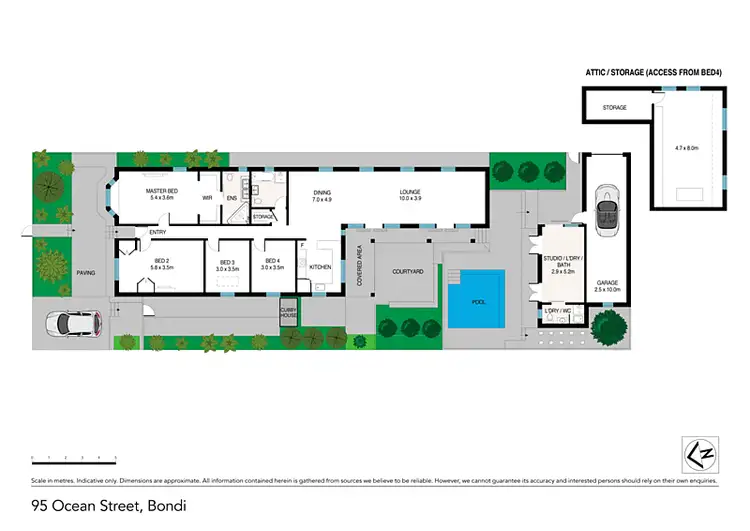 Floorplan of Homely house listing, 95 Ocean Street, Bondi NSW 2026