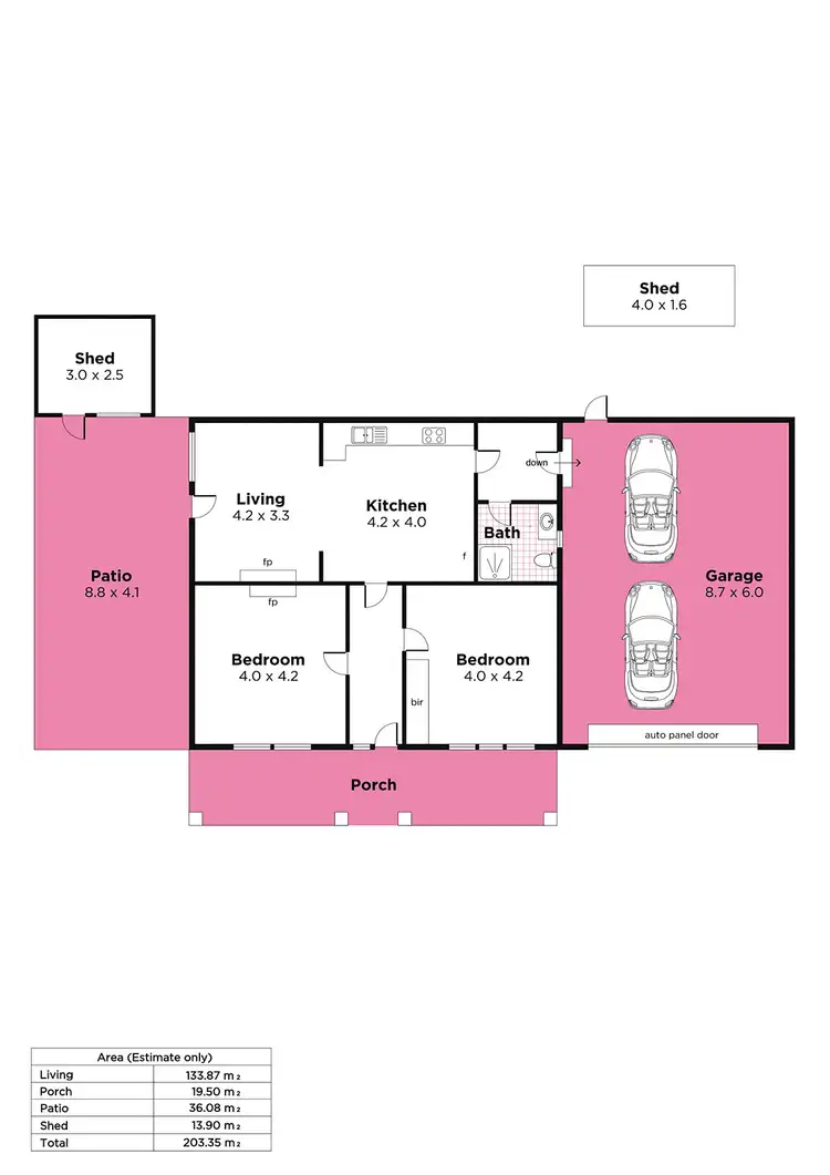 Floorplan of Homely house listing, 11 Hallville Street, Seaton SA 5023