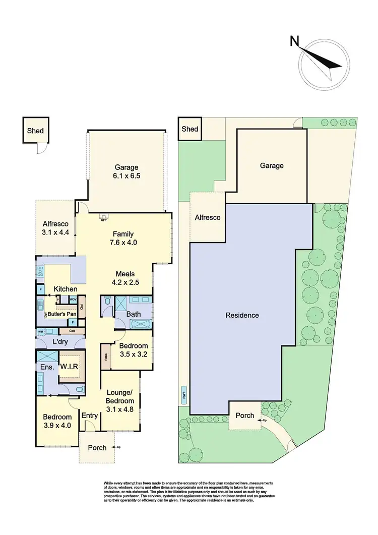 Floorplan of Homely house listing, 48 Mollison Drive, Doreen VIC 3754