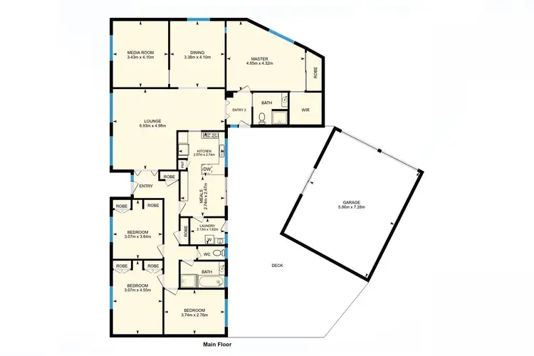 Floorplan of Homely house listing, 32 Croton Street, Rivett ACT 2611