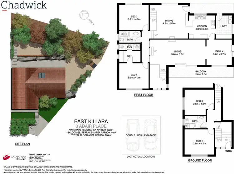 Floorplan of Homely house listing, 8 Adair Place, Killara NSW 2071