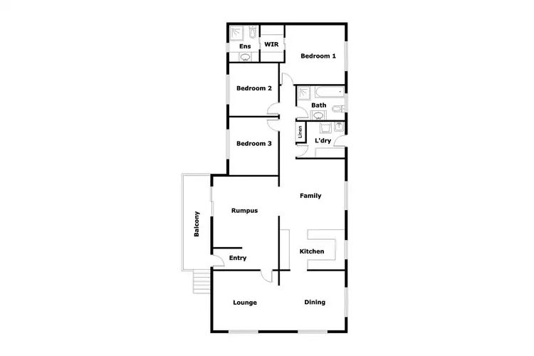 Floorplan of Homely house listing, 21 Rose Scott Circuit, Chisholm ACT 2905