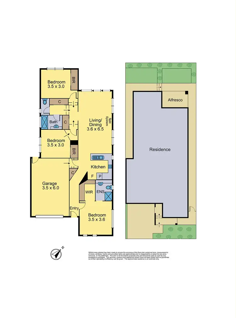 Floorplan of Homely house listing, 11 Besra Drive, Doreen VIC 3754
