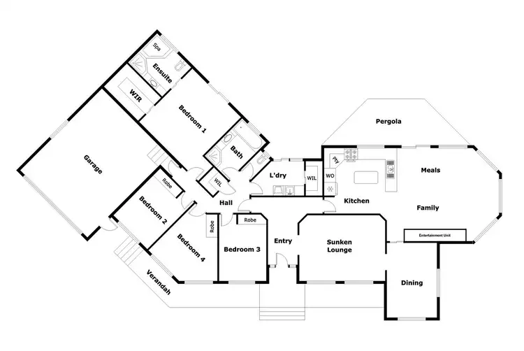 Floorplan of Homely house listing, 4 Fitzsimmons Street, Nicholls ACT 2913