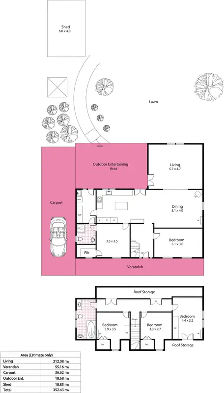 Floorplan of Homely house listing, 11 Pine Avenue, Hahndorf SA 5245
